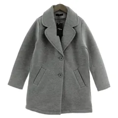 セシルマクビー CECIL McBEE コート チェスターコート ボンディング コットン混 グレー M