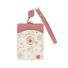 ☆ マロンクリームローズ ☆ キャラクター リール付パスケース サンリオ リール付きパスケース パスケース リール付きキーケース パスポーチ IDカードホルダー 定期入れ おしゃれ レディース キャラクター グッズ かわいい 中学生 小学生 高校生 大学生