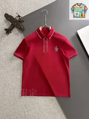 【今日特価】MONCLER LUXE 25SS PREMIUM POLO ポロカラー T シャツ