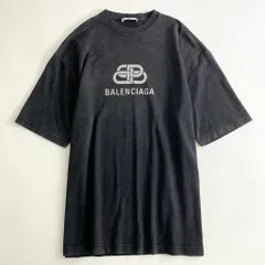 2024年最新】BALENCIAGA バレンシアガ メンズ ロゴ半袖Tシャツ