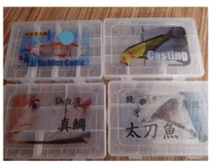 完全オーダーメイド製　プリントオーダーオリジナルルアーケース　3個セット　（プレゼント、思い出に！）