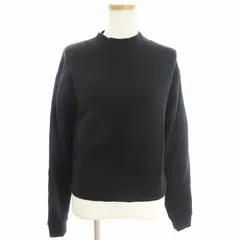 ケイトスペード KATE SPADE トレーナー スウェット プルオーバー ハイネック 長袖 ショート丈 異素材切り替え ブラック 黒 M ■SM3のサムネイル