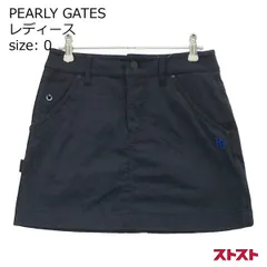 PEARLY GATES パーリーゲイツ 30周年 ストレッチスカート チェック柄 ネイビー系 0 [240001910992]#のサムネイル