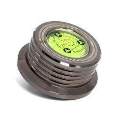 【特価商品】レコードプレーヤーに適用 多くの LPレコードアクセサリー (ブラック) 振動軽減 アルミニウム合金レコード重量クランプ ターンテーブル重量スタビライザー 安定性 高精度 レコードスタビライザー KozyOne
