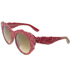 ドルチェ&ガッバーナ ドルガバ D&G DG4267-F 2999/13 53□20 140 3N サングラス アイウェア キャットアイ レッド DOLCE&GABBANA