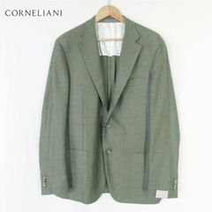 H555/美品 CORNELIANI ツイード テーラードジャケット チェック - メルカリ