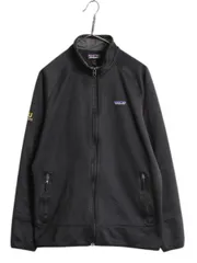 【お得なクーポン配布中!】 パタゴニア テック フリース ジャケット メンズ XL / 16年製 PATAGONIA アウトドア フルジップ トラック ジャージ ブルゾン ストレッチ 黒のサムネイル