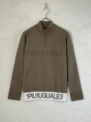 サイズS【未使用】1PIU1UGUALE3 GOLF ロゴモックネックニット B 2025年最新】1piu1uguale3 ゴルフ モックネックの人気アイテム
