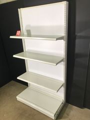 【 什器デポ 】什器セット 単体 片面 パネル1タテヤマアドバンス  ゴンドラ什器 システム コンビニ什器 ディスプレイ オカムラ タテヤマ　中日　ラック　バスケット
