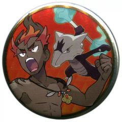 [中古]バッジ·ピンズ(キャラクター) カキ＆ガラガラ [ポケットモンスター 缶バッジコレクション~アローラ編 A~] ポケモンセンター限定