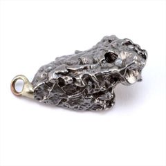 カンポデルシエロ 隕石 13.7g 鉄隕石 原石 ネックレス ペンダント トップ アクセサリー P2575
