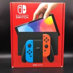 【城東36-015】Nintendo Switch 有機ELモデル ネオンレッド/ブルー 極美品