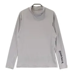 サイズ：M LE COQ GOLF ルコックゴルフ  長袖 Tシャツ  グレー系 [240101455657] ゴルフウェア メンズ ストスト