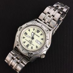 セイコー SEIKO ALBA AQUA GEAR ダイバーウォッチ V733-6A40 現状品