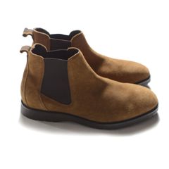 ZARA ザラ サイドゴアブーツ メンズ ブーツ スウェード  スエード