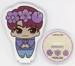 【中古】アクリルスタンド・アクリルパネル ヨンジュン(デザインB) アクリルスタンド 「セガ ラッキーくじオンライン TOMORROW X TOGETHER」 F賞-7