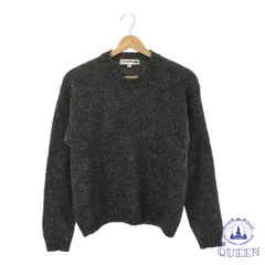 ☆美品☆ INES DE LA FRESSANGE UNIQLO ユニクロ トップス コラボ ニット Uネック カジュアル 長袖 レディース グレー S 901-15462 送料無料 古着