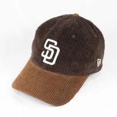 【ニューエラ正規品】ニューエラ New Era® NEW ERA® 帽子 キャップ 9TWENTY Corduroy コーデュロイ サンディエゴ・パドレス ダークブラウン ブラウンバイザー(商品番号：14668027)