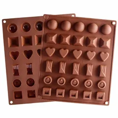 チョコレート6種型　シリコンモールドのサムネイル