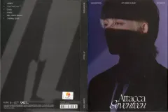 【中古】雑貨 エスクプス(SEVENTEEN) ハードカバーバインダー 「CD Attacca CARAT VER.」 封入特典