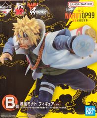 BANDAI SPIRITS 이치 반 쿠지 NARUTOP99 호화 絢爛忍絵巻 B상 파도 미나토 피규어 (NARUTOP99 기념 기시모토 사이사 신작 일러스트 배경
