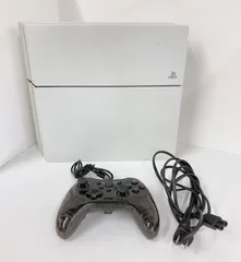 ☆通電確認済み PS4 CUH-1200A ホワイト コントローラー付き【ゲーム機本体】【2】