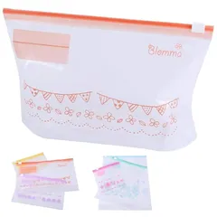 Blomma スライドジッパー (バラエティー6種 39枚入) ブロンマ 北欧風デザイン 1