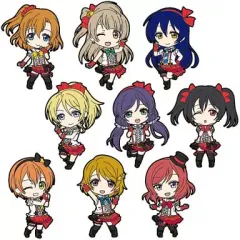【中古】ストラップ(キャラクター) 全9種セット 「ねんどろいどぷらす ラブライブ! ラバーストラップ 01」