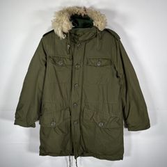 古着 ミリタリージャケット Nー3B カナダ軍 モッズパーカー　フィールドJKT S  カーキ メンズ