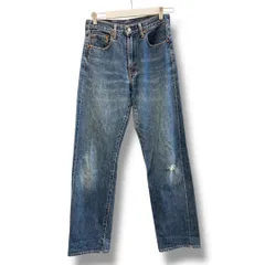 LEVI'S リーバイス 90s 日本製 502-XX レプリカジーンズ ジップフライ 赤耳 ビッグE 紙パッチ W29 Sサイズ ブルー メンズ ゴーゴー古着マルイ北千住店 草1163Y