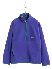 patagonia パタゴニア シンチラプルオーバー フリース パープル 80s patagoniaパタゴニア ハーフジップ プルオーバー フリース