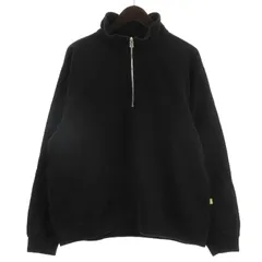 JJJJound ブラック スウェット 100%コットン ジョウンド JJJJound ジョウンド J90 クルーネックスウェットトレーナー