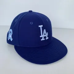 NEWERA ニューエラ キャップ 59 fifty ブルー 青 7 5/8 60.6cm LA ドジャース 父の日 ファーザーズデイ