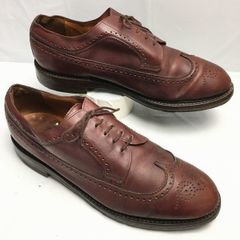 ashford アッシュフォード　イングランド製 Vintage　ウイングチップ　ビジネスシューズ　茶　サイズ10/men's 管NO.ZG-26