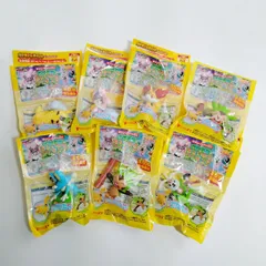 セブンイレブン限定 ポケモンちょいのせフィギュア 全６種コンプリート ７個まとめて出品 ペットボトルキャップ フィギュア グッズ コレクション