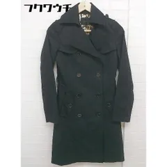 ◇ ◎ LE JOUR ルジュール ベルト付き 長袖 トレンチコート サイズ 36 ブラック レディース  【中古】 【1111190001346】のサムネイル