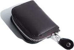 小銭入れ 小さい メンズ コインケース レディース こぜにいれ 本革 コンパクト (Brown)