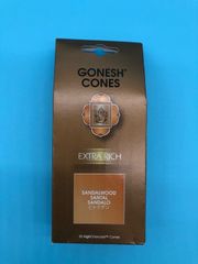 大香 ガーネッシュ(GONESH) エクストラリッチ インセンス コーン サンダルウッド(白檀) 25個入(お香)