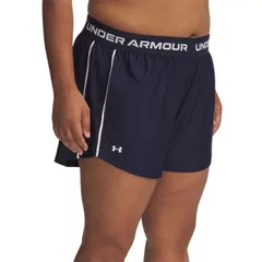 【送料無料】 アンダーアーマー レディース ハーフパンツ・ショーツ ボトムス Plus Size Under Armour Tech Play Up Shorts Midnight Navy
