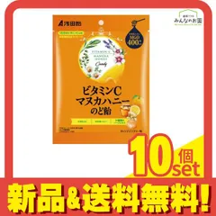 浅田飴 ビタミンCマヌカハニーのど飴 60g 10個セット まとめ売りのサムネイル