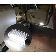 激白光♪ 交換式♪ LED ドア カーテシ ランプ ウェルカムライト プリウス 50系 ZVW50 ZVW51 ZVW55 E S A プレミアム PZ023