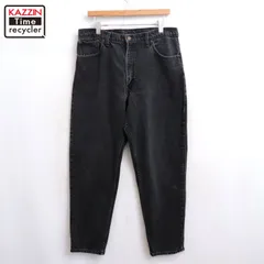 00s Levi's 550 ブラック デニムパンツ メンズ 表記36×30サイズ