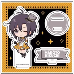 【中古】アクリルスタンド・アクリルパネル 01.菊地真 オリジナル衣装ver.(ミニキャライラスト) アクリルスタンドプレート 「アイドルマスター ミリオンライブ!」