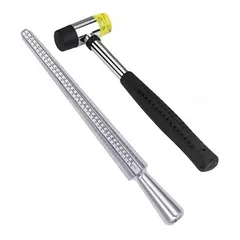 リングゲージ 日本規格 【アウトレット】 リングサイズ 2点セット ハンマー リング棒 指輪 サイズ 調整 DIY 修理 測定 計測 ゲージ棒 アメリカ規格 香港規格 ヨーロッパ規格