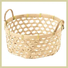 送料無料　中国古玩　竹細工竹編　大型双耳天球瓶 送料無料 中国古玩 竹細工竹編 大型双耳天球瓶