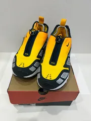 中古 使用感有 Nike Women's Air Max SNDR Canyon Gold and Deep Ocean US10.5 27.5cm ナイキ ウィメンズ エアマックス サンダー 【V1727-001】◇ 268