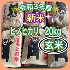 ヒノヒカリ　玄米20kg  令和3年　熊本県産