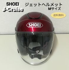 SHOEI J-Cruise ジェツトヘルメット ショウエイ Mサイズ レッド 中古 送料無料　3102