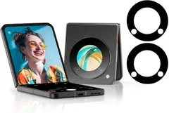 【特価セール】ガラスフィルム ZENGZOUZ カメラフィルム ZTE Libero Libero Flip/nubia Flip 5G 5G フィルム レンズフィルム Flip カメラ保護フィルム レンズ保護ガラスフィルム 硬度9H Flip/nubia 指