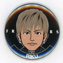 【中古】バッジ・ピンズ(男性) RIKU(THE RAMPAGE) 缶バッジ FRONTIERS ver. EXILE TRIBE STATION オンラインカプセル